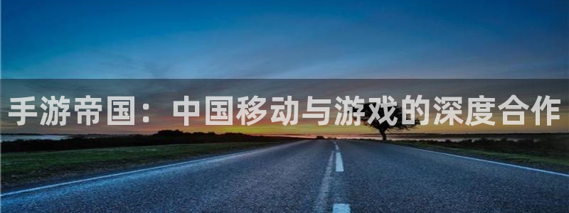庄闲规则怎么玩：手游帝国：中国移动与游戏的深度合作