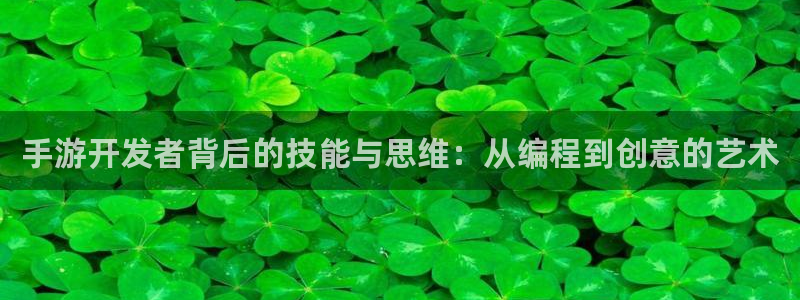 庄闲和游戏网站：手游开发者背后的技能与思维：从编程到创意的艺